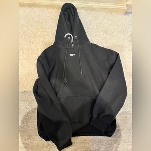 Off-White Main Label Black Hoodie